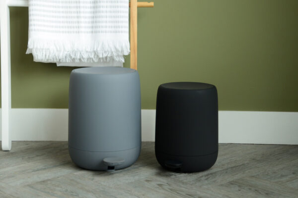 Blomus Pedal Bins Grey and Black