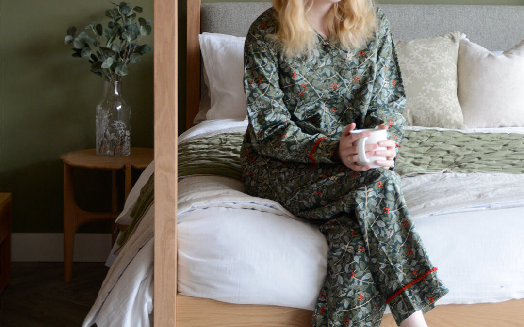 Botanical Berry Pyjamas | Nightwear | Natural Bed Company