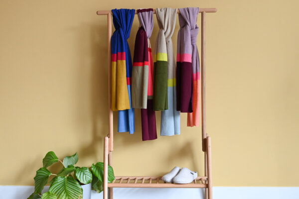 Wool & Cashmere Blend Scarves - 4 Colourways