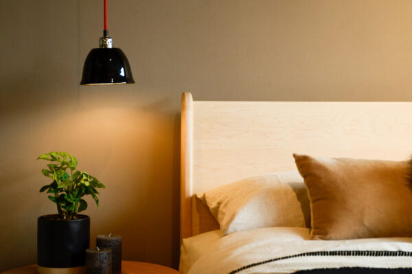 Enamel Bell Shade Black Light On MAIN