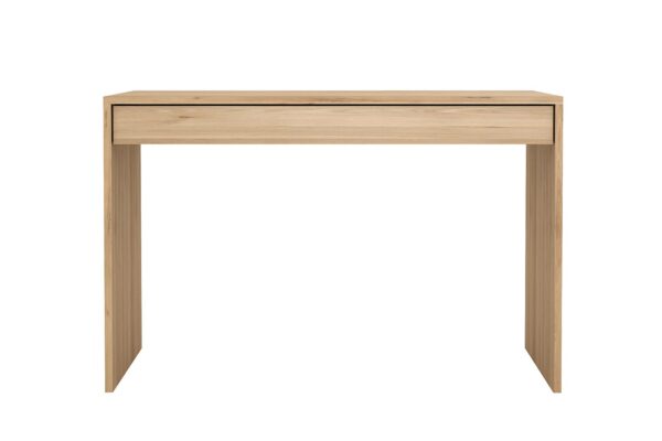 Ethnicraft Oak Wave desk 1 drawer 120x60x7