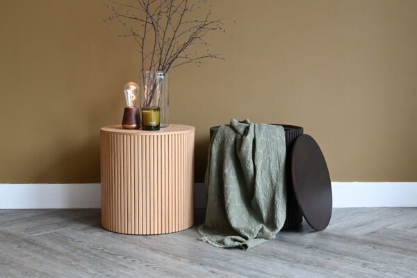 Ethnicraft Roller Side Table
