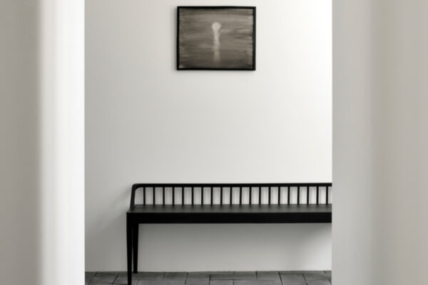 Lifestyle Oak black Spindle bench