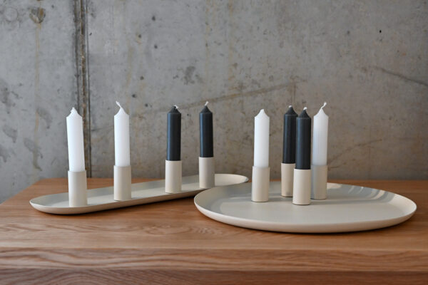 Magnetic Tray Candleholders - 2 Shapes