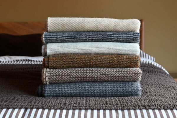 Heavyweight Check Wool Blankets