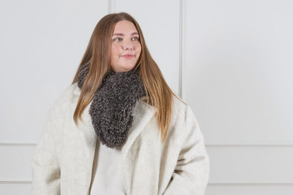 Textured Faux Fur Scarves - 3 Colours