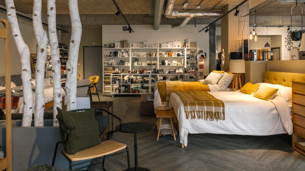 Natural Bed Company shop beds bedding and homewares