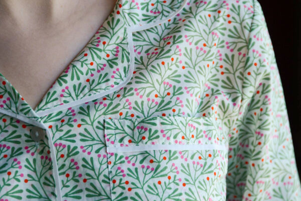 Pale Green Frond Pyjamas