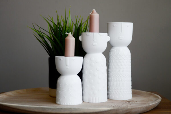 Porcelain Figure Candleholders