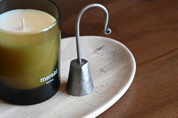 Rustic Silver Candle Snuffer