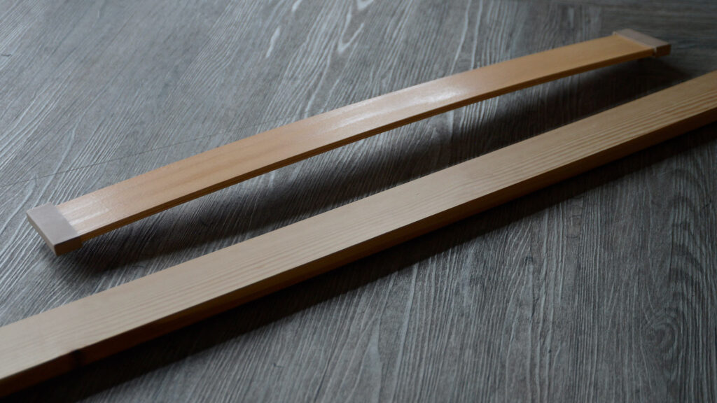 Solid Pine vs Beech Sprung Slats 2
