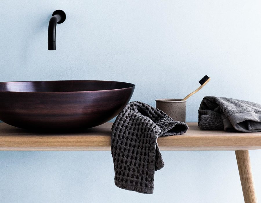 WashBasin organic towels