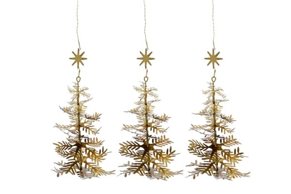 antique brass christmas tree decorations
