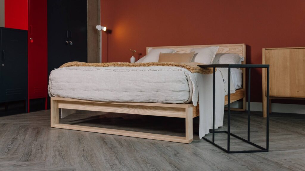 ash bed Leith design