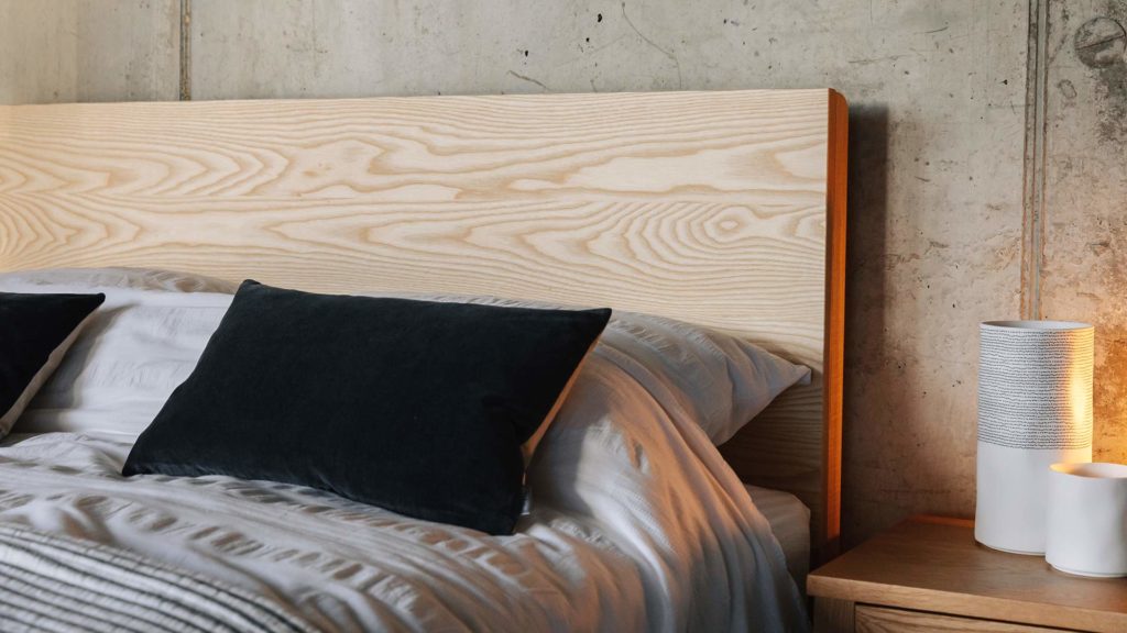ash headboard Bamford bed