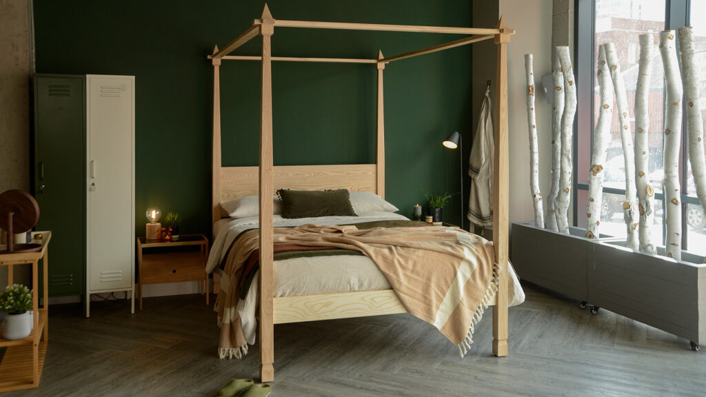 ash rajasthan four poster bed 1920