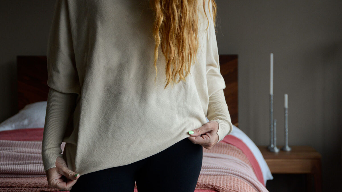 Super Soft Asymmetric Jumper | Natural Bed Company