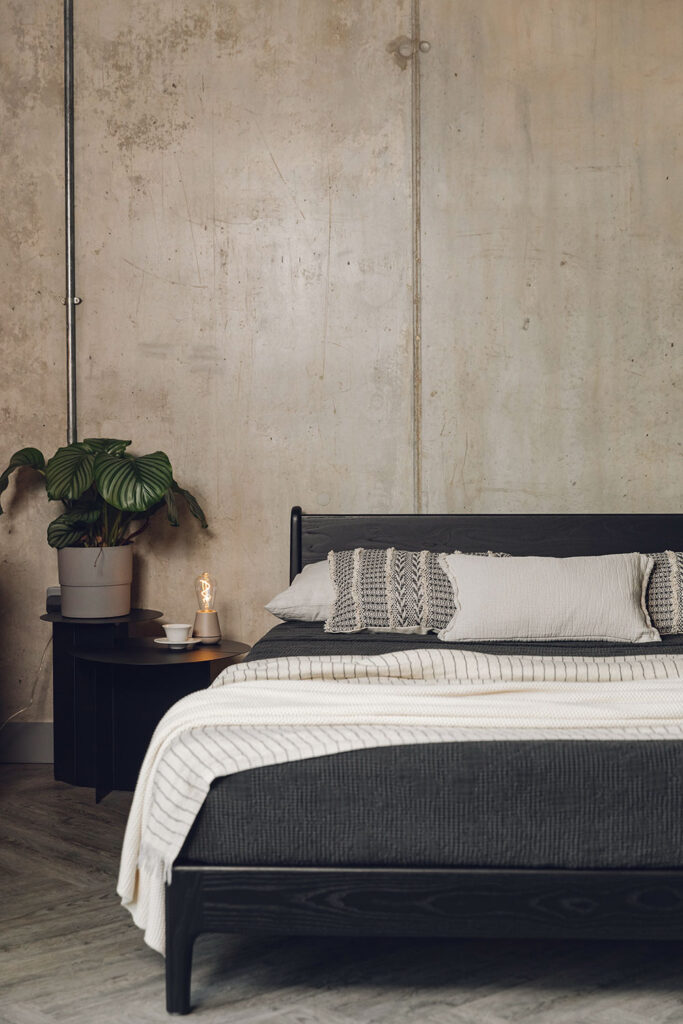 black Pimlico low bed portrait