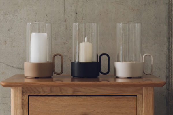 ceramic and glass lanterns