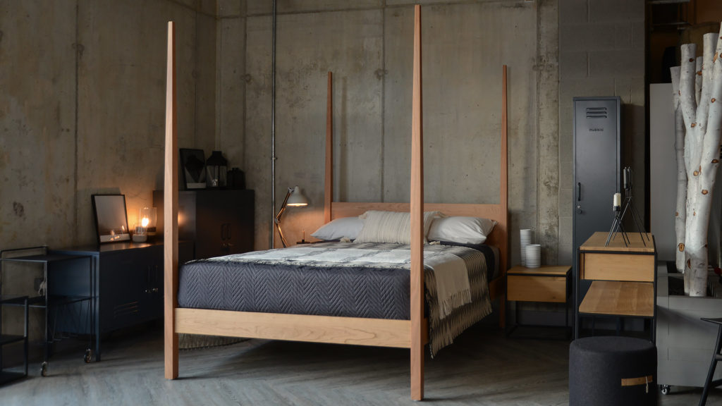 cherry hatfield 4 poster bed 1920