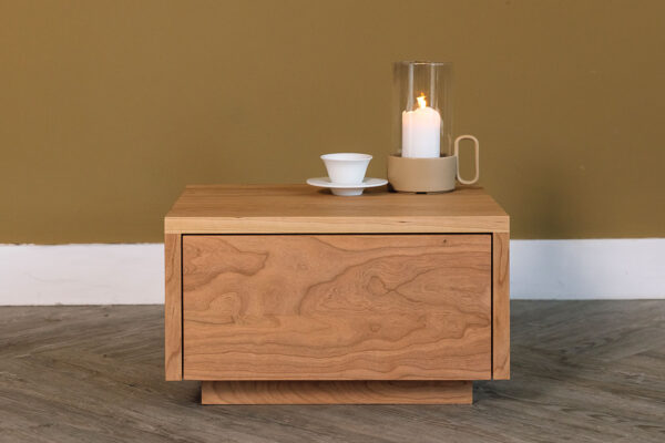 Kuji Low Bedside Drawer Table