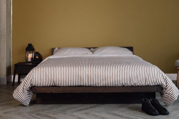 Smoked Ash Kyoto with Headboard - Warm or Cool Tone
