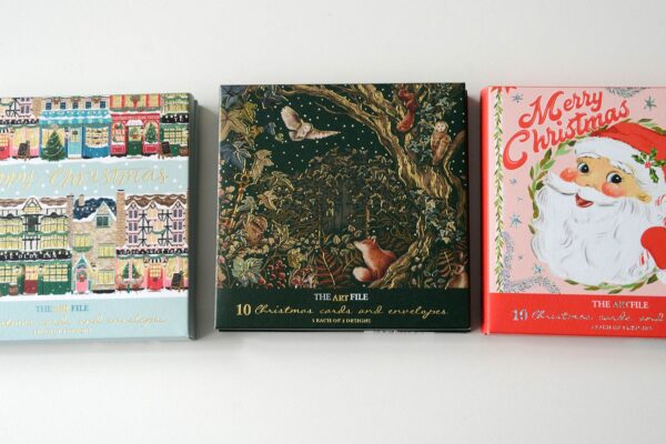 christmas card packs 10 cards 2 designs