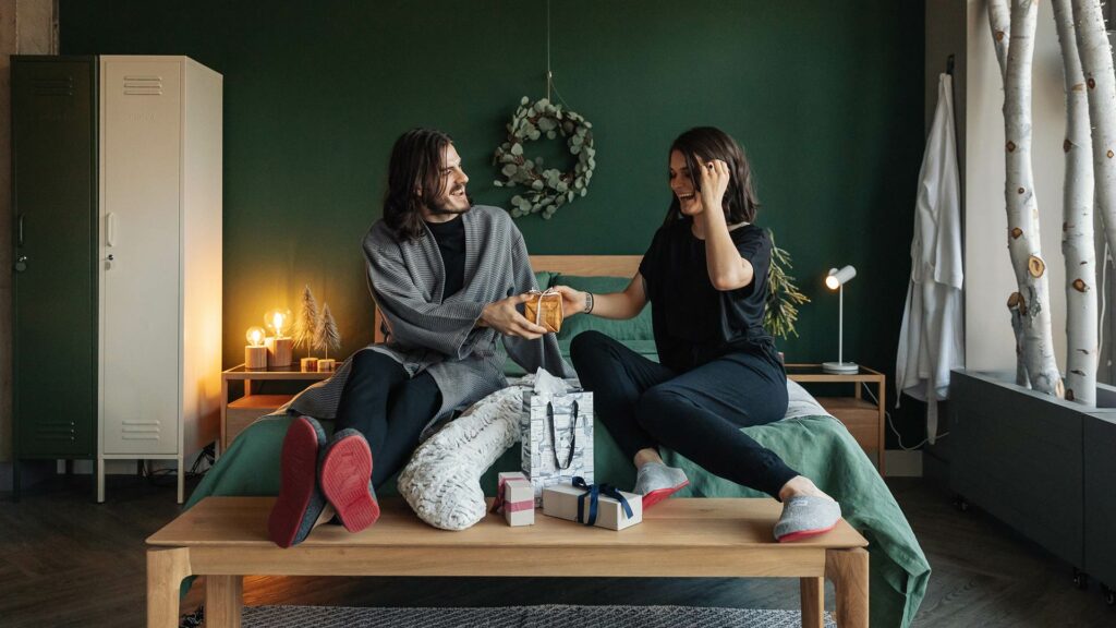 christmas morning 1920