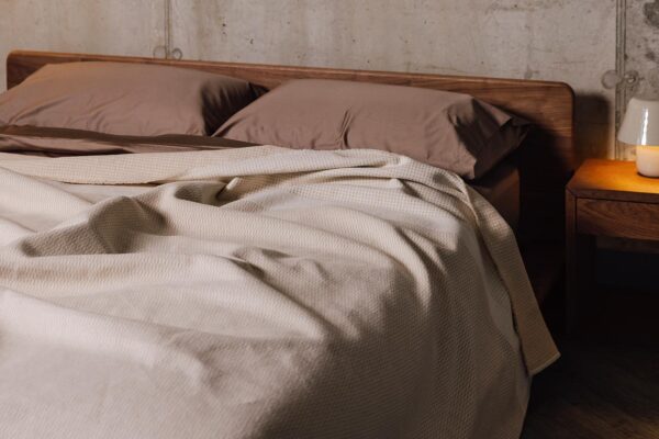 Structure Recycled Cotton Bedspread