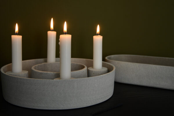 contemporary candle holders