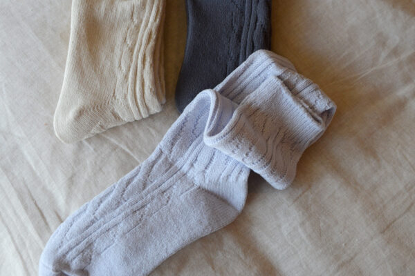cosy cable knit socks 1