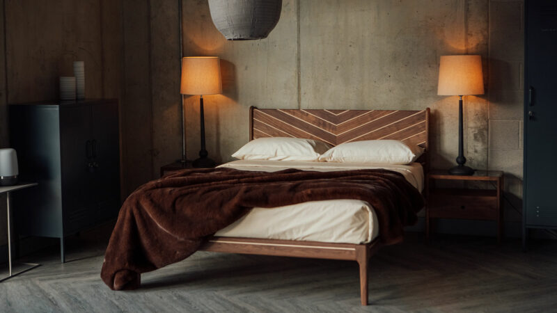 cosy winter bedroom look special edition hoxton bed