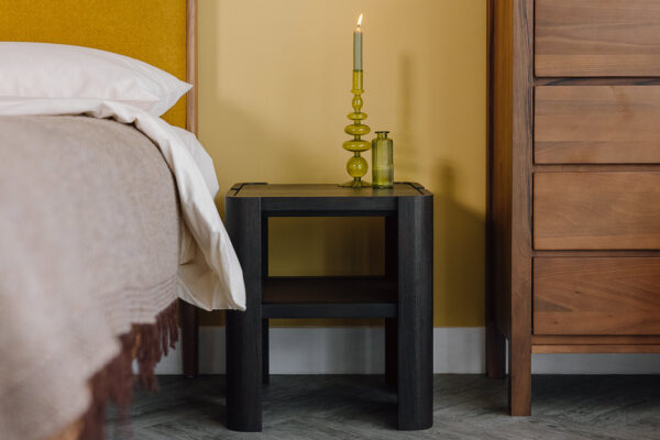 Ethnicraft Panel Side Table - Varnished Teak