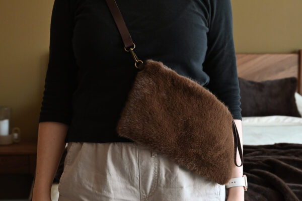 Faux Fur Shoulder Bag