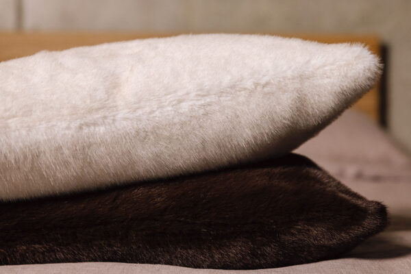 Faux Fur Cushions - 2 Colours