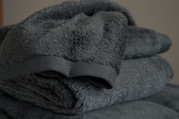 fluffy charcoal towels