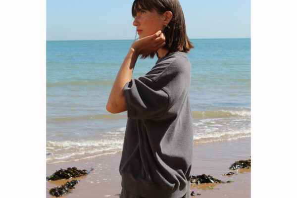 fran sweatshirt t shirt charcoal