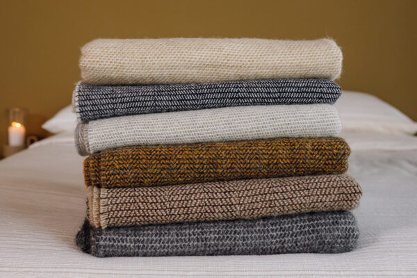 Heavyweight Check Wool Blankets