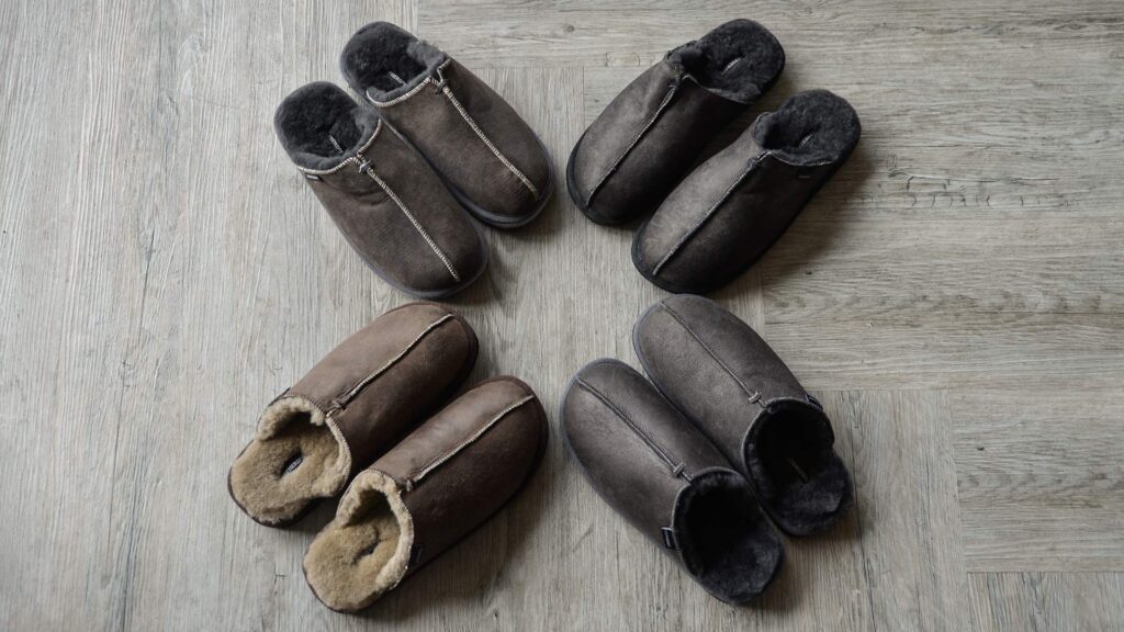 hugo slippers main image label colours