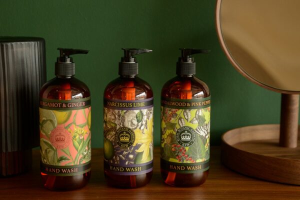 kew gardens luxury liquid soap range