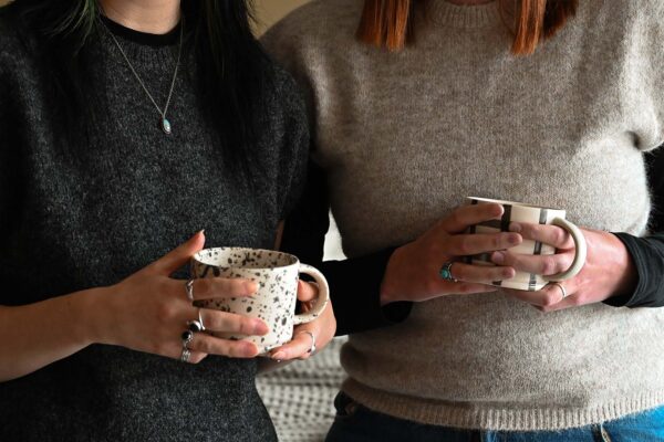 Knitted Vest Top - Charcoal or Beige