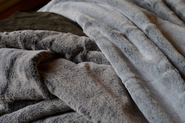 large luxury faux fur throws