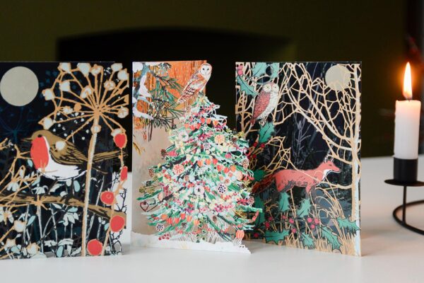 lasercut christmas cards