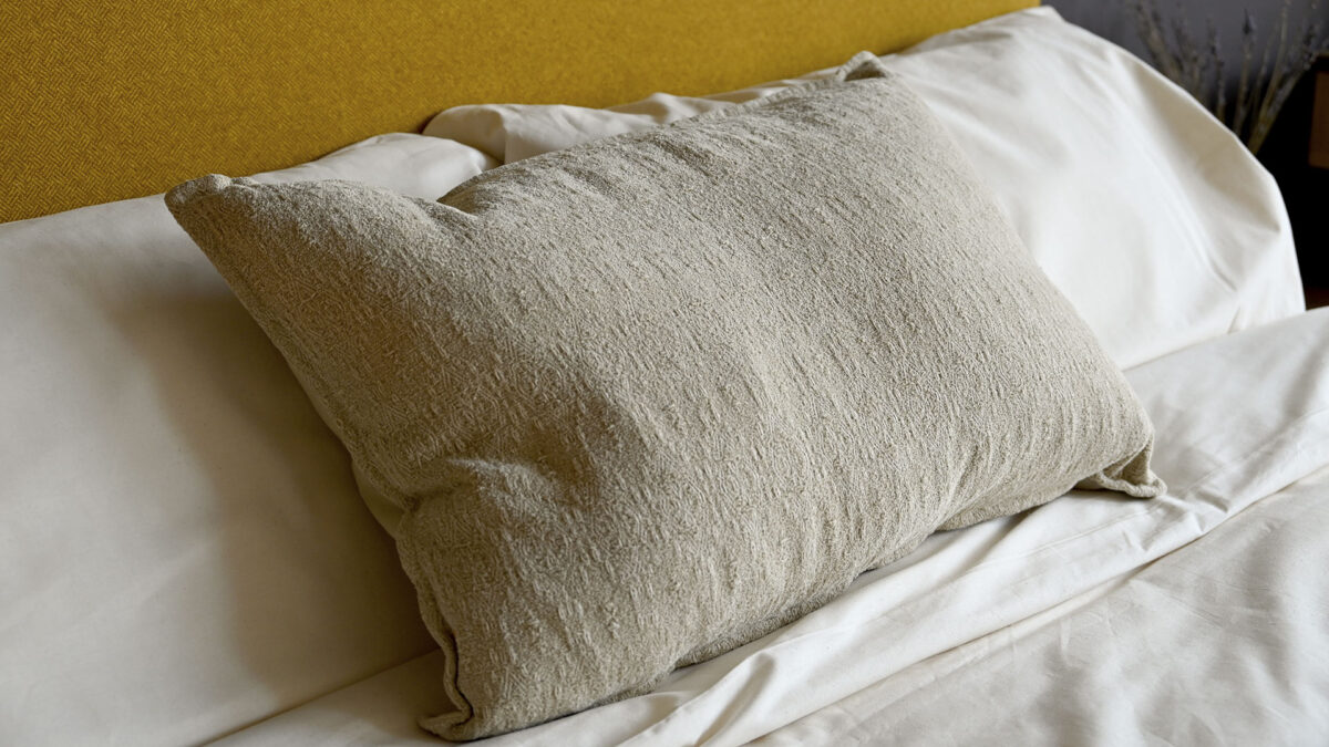Textured Pattern Cushions - 3 Colours - Natural Bed Company