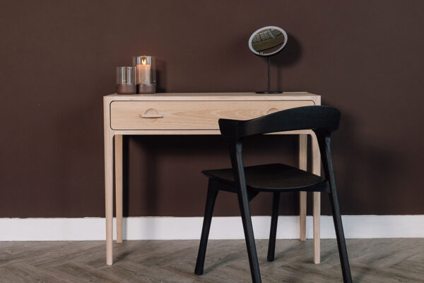 Solid Oak Slimline Console or Dressing Table
