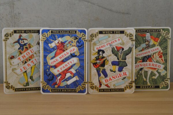 Medieval Birthday Cards