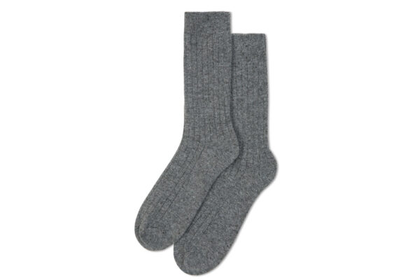 Men's Socks - Touch of Cashmere - Beige or Grey