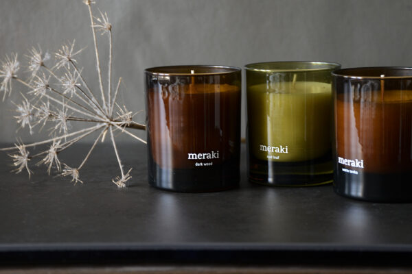 meraki scented candle collection