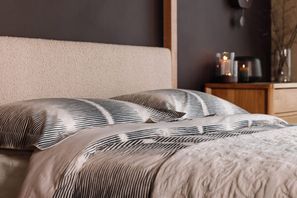 Modern Ink Stripe Duvet Cover Set
