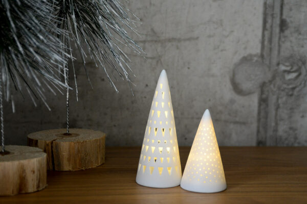 modern porcelain christmas trees